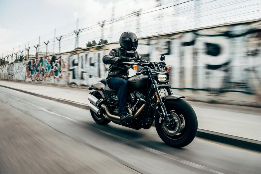 person riding motorcycle